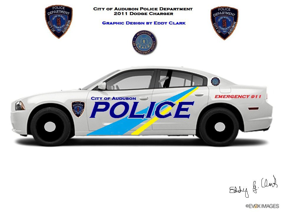 Eddy Clark's album, Police Vehicle Designs by Me