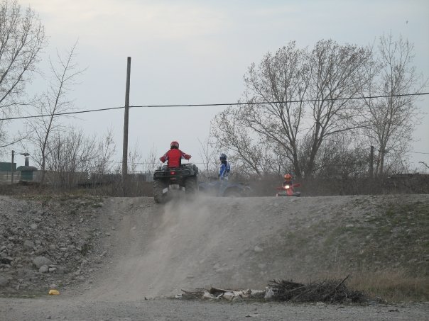 Tim Newby's album, Family ATV day