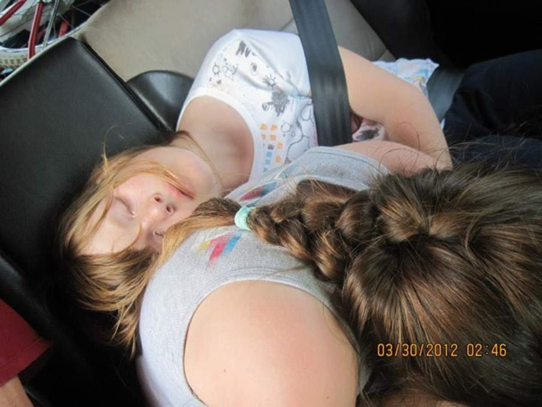 robin adams' album, mom+daughter