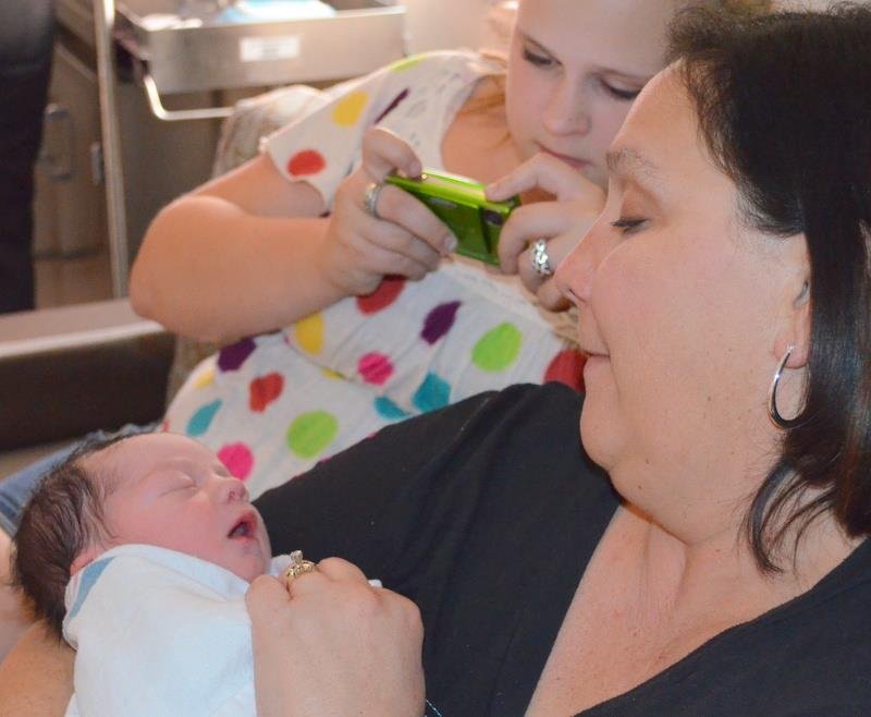 Diana Clark's album, Elijah birth