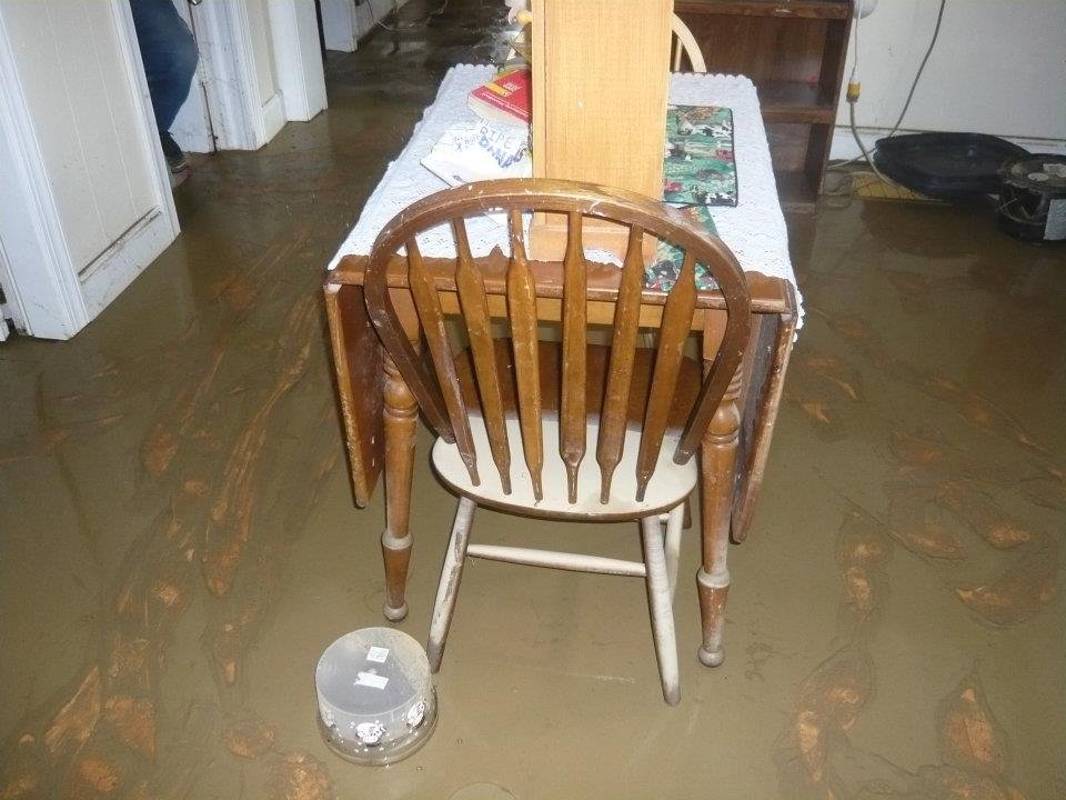Barbara Evans' album, Athens Flood House Photos