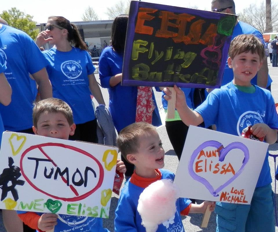 Barbara Ranieri's album, Brain Tumor Walk Honoring Elissa with Elissa's Flying Butterflie