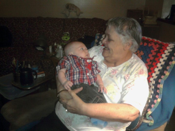 Scott Tobin's album, visit with mom