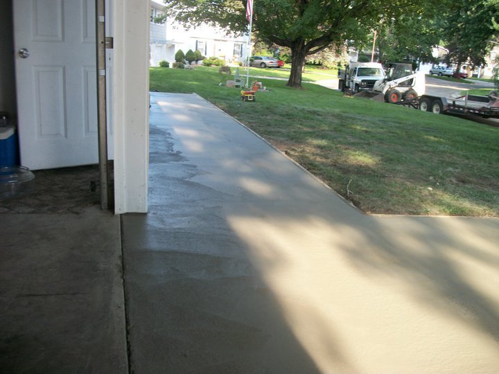 James Behne's album, New driveway