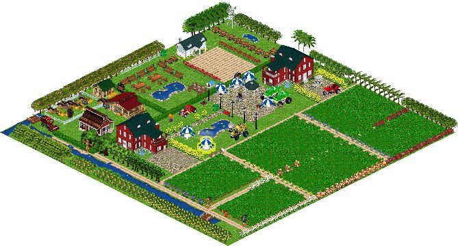 Wanda Timmons' album, Farm Town Photos