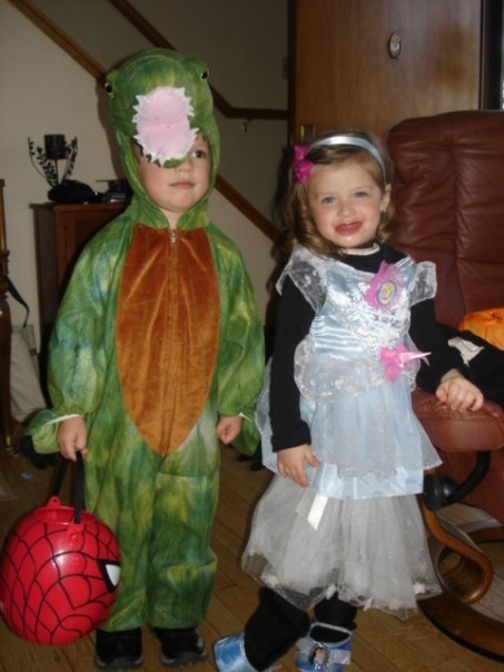 Maureen Farrell's album, Halloween at the Farrell's