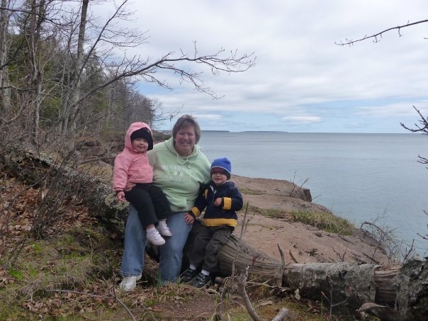 Pam Luger's album, Vacations with family