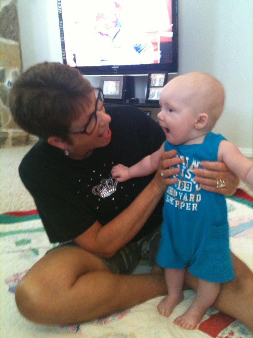 Nancy Byrd's album, Leah's baby boy Preston