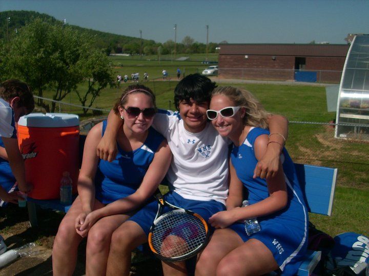 Peg Adams' album, WHS tennis team