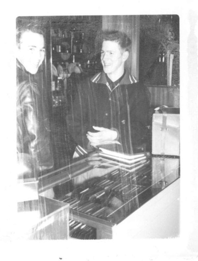 Ronald Ruffner's album, Friends
