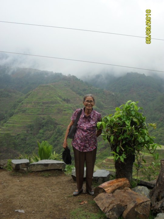 Donato Colcol's album, Family's visit to Banaue Rice Terraces