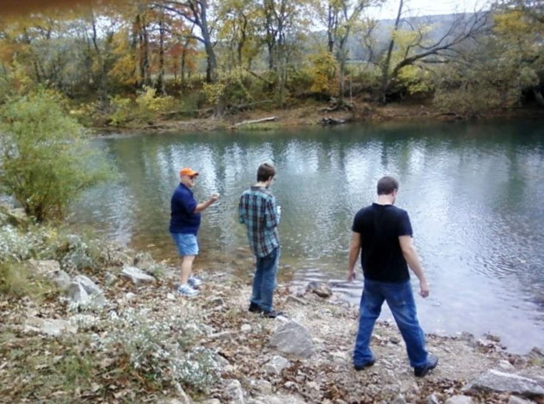 Jeff Gaddy's album, Fall outing with Mandi Lee and our sons