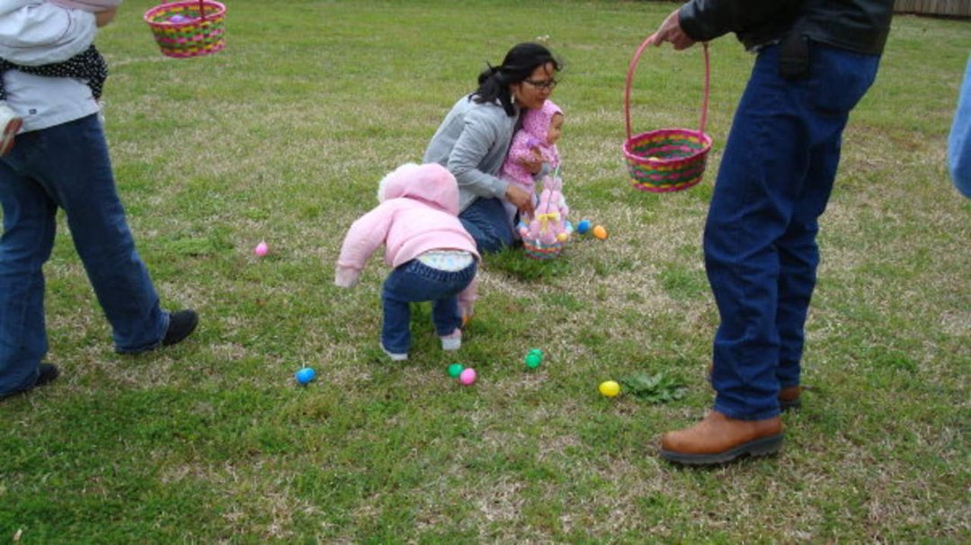 Gidget Foster's album, easter egg hunt