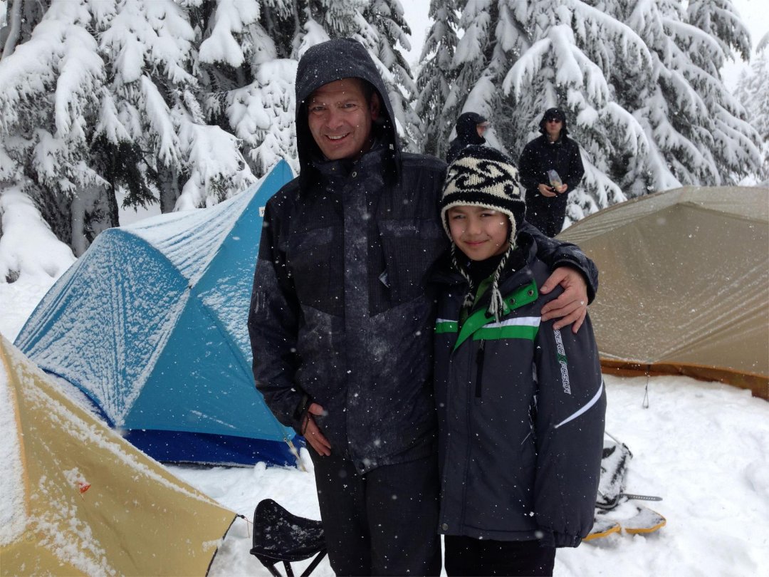 Mark Laurance's album, Troop 600 Snowshoe Camping 2013