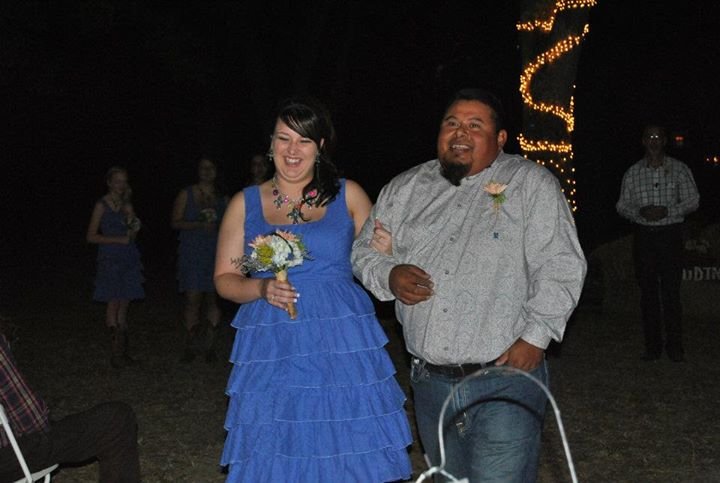 Jeff Roebuck's album, the wedding