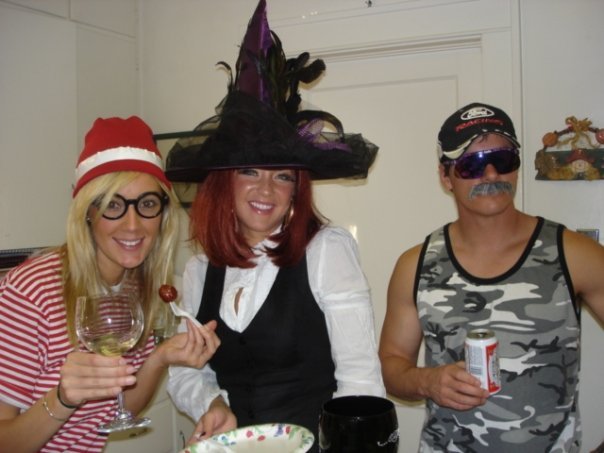 Maureen Farrell's album, Halloween at the Farrell's