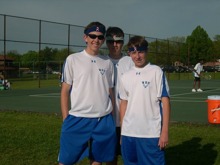 Peg Adams' album, WHS tennis team