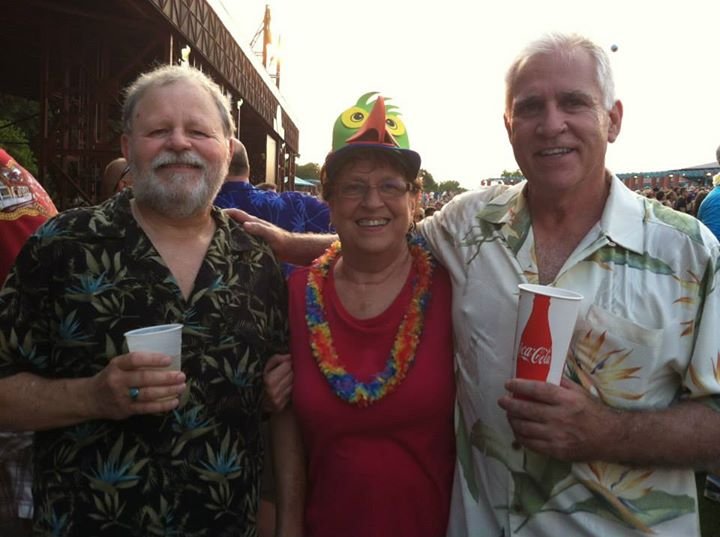 Sandy Simpson's album, Jimmy Buffett Concert