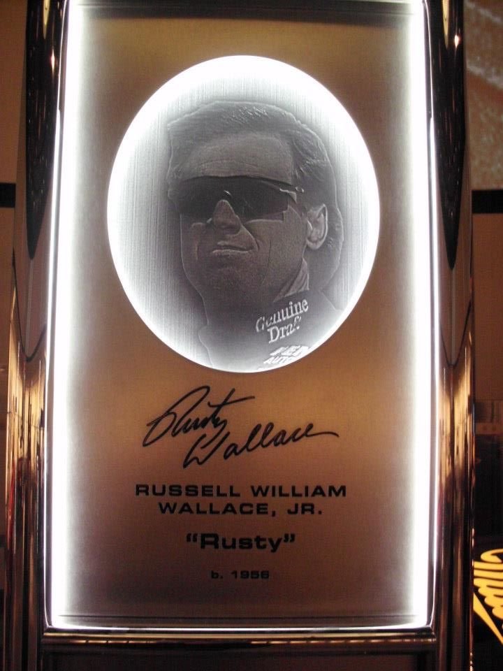 John Wallace's album, Nascar Hall of Fame