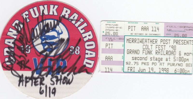 Wayne Rosenbaum's album, baltimore concerts