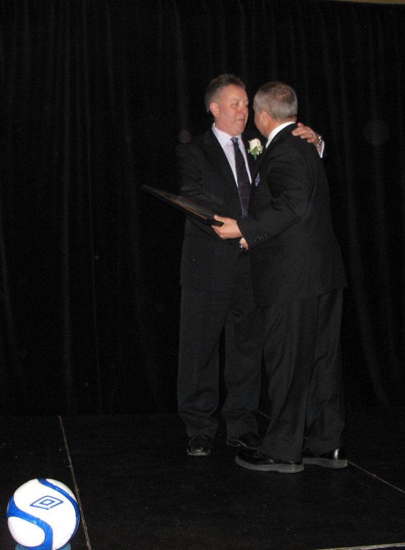 Bruce Henderson's album, 2013 Ontario Soccer Association President Award - Bruce Henderso