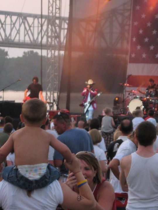 Scott Hampton's album, John Rich/Cowboy Troy/Fireworks