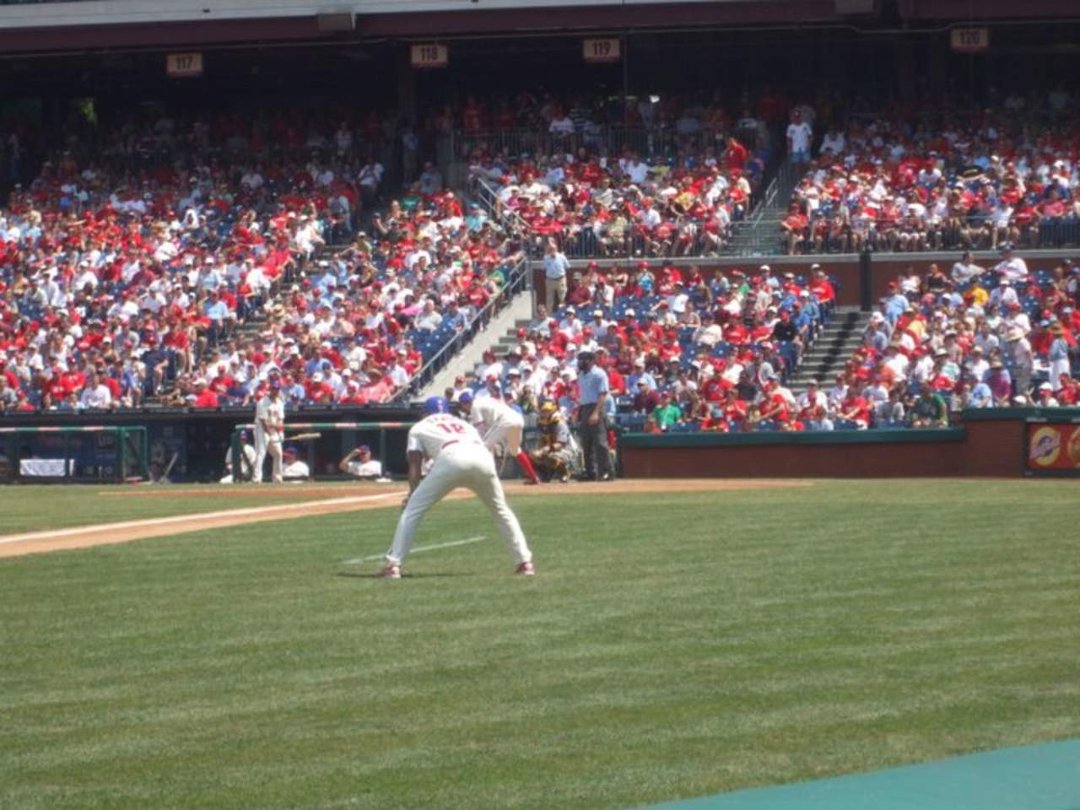 Fred Warder's album, phillies game with my granddaughter caitlin-phils won 6/5