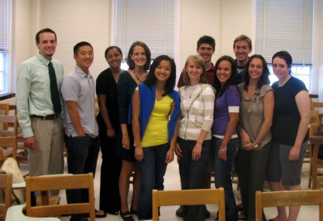 John Bishop's album, graduate students
