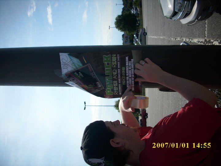 Erick Hendrickson's album, POTLUCK Street Team