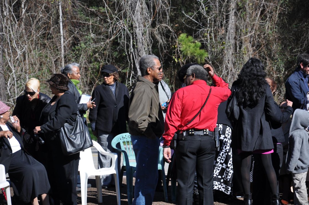 Reginald Archer's album, Bill Kelley & Dinah Rush Historical Marker Dedication