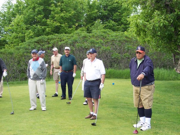 David Flockhart's album, golf trip