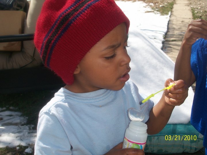 Shaundra Gray's album, jaylun boi!-Rasta Man