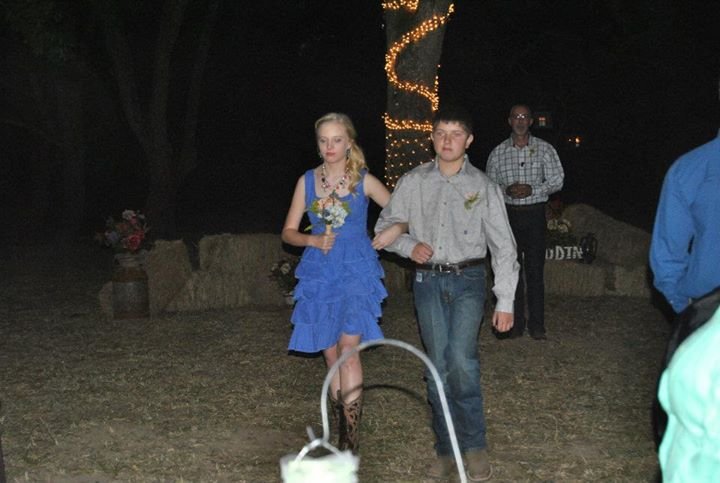 Jeff Roebuck's album, the wedding