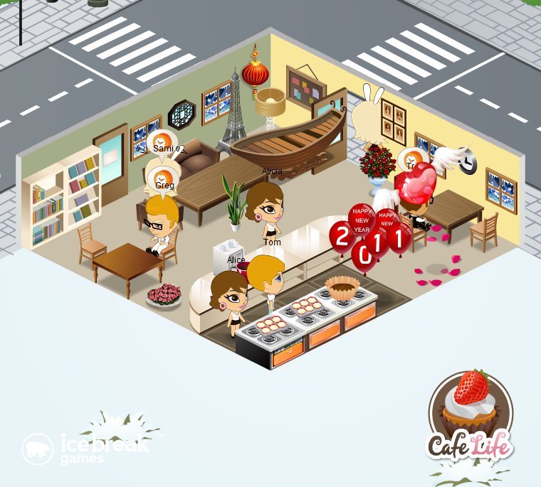 Thomas Lee's album, Cafe Life Photos