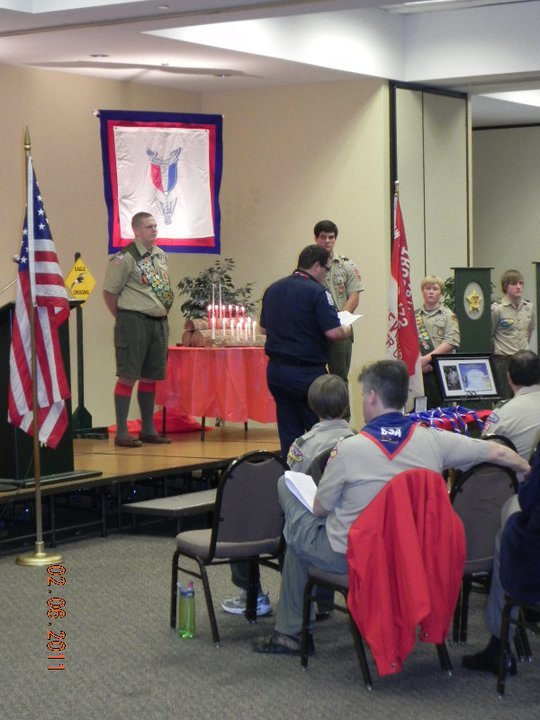 Sandra Lankford's album, Presentation of Eagle Scouts - George Harris & Ricky Rojas (Ge