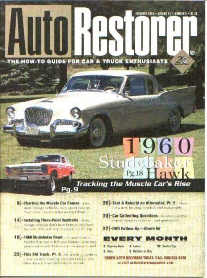 Jeffrey Sheaffer's album, My 1960 Studebaker Hawk