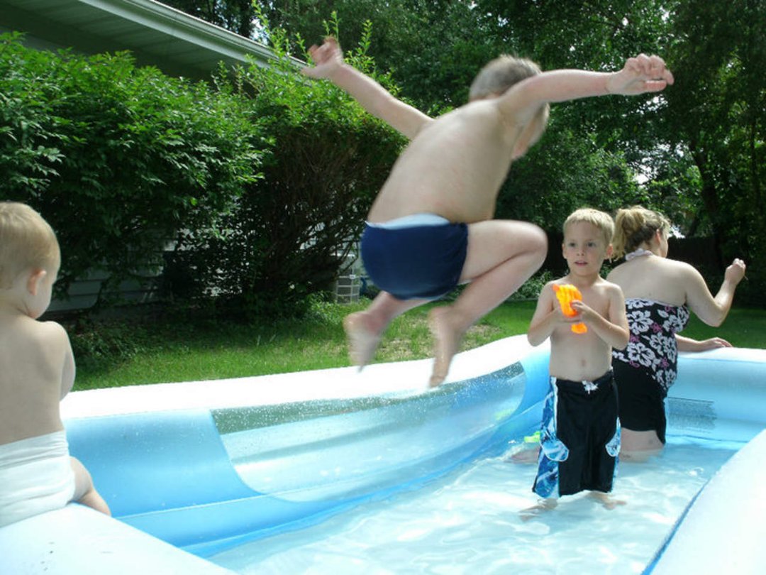 Cecelia Van Over's album, pool time