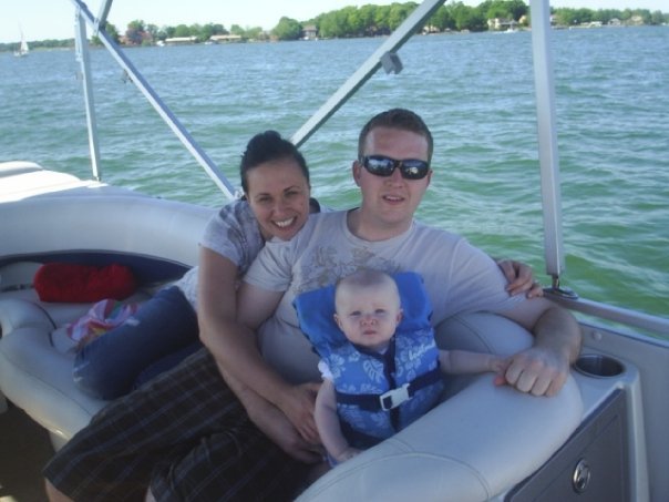 Carl Stevens' album, Taylor Brooke's first boat ride
