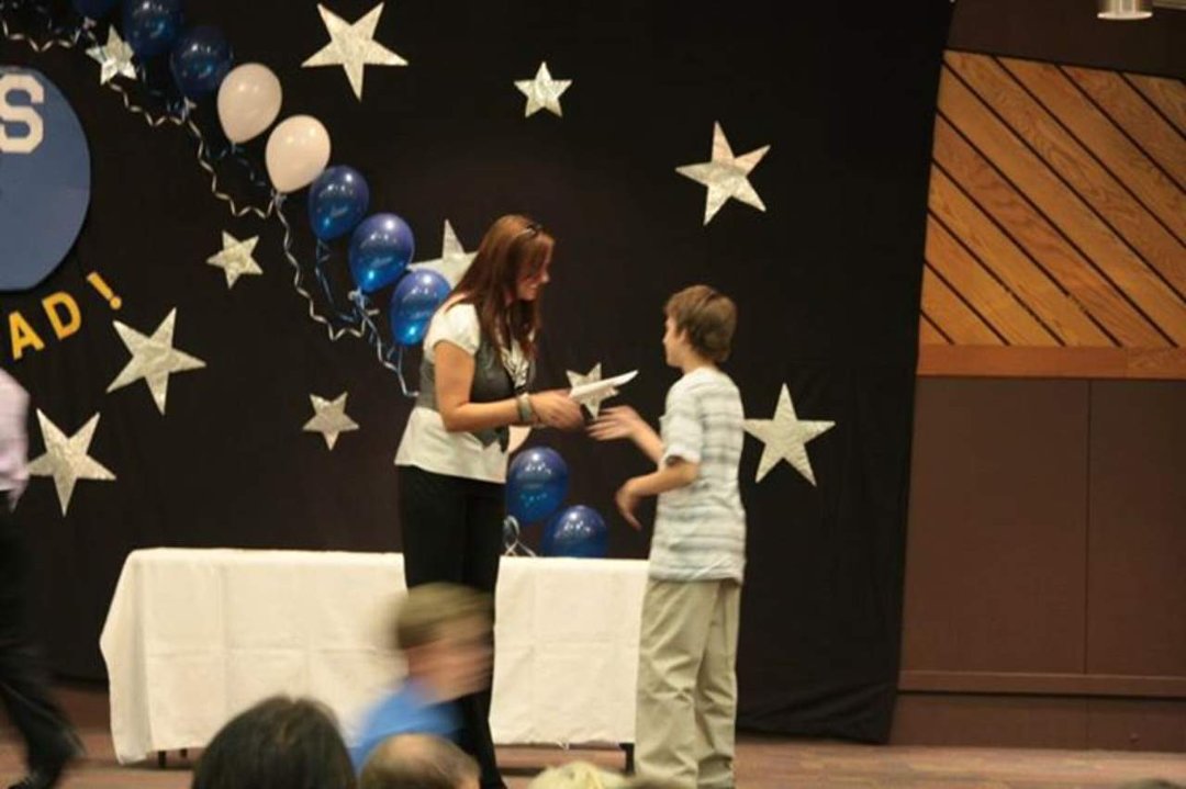 Michael Barker's album, Dustin Graduation 6th Grade 5-23-12