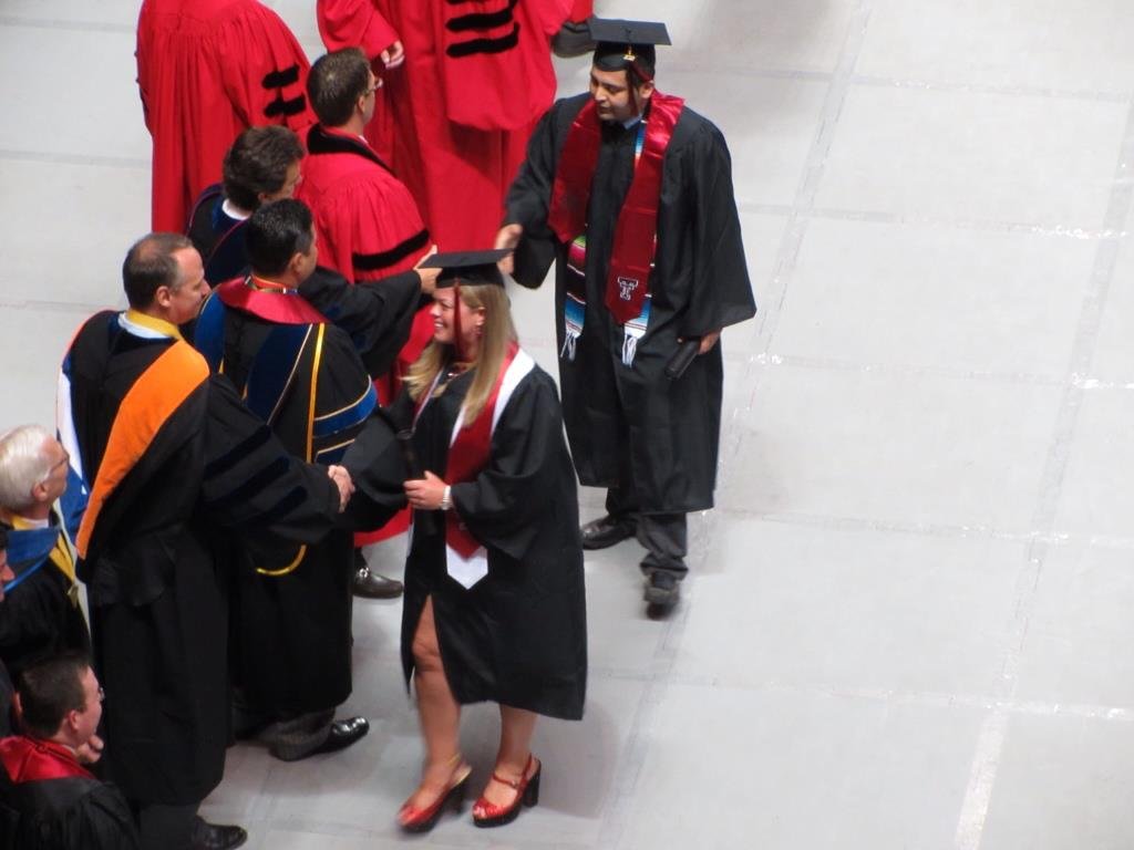 Larry Williams' album, Brittany' Graduation from Texas Tech University's