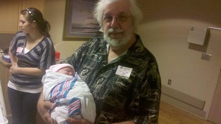 Peter Ticknor's album, Lily Marie   9 pounds 11 onces and 21 1/1 inches