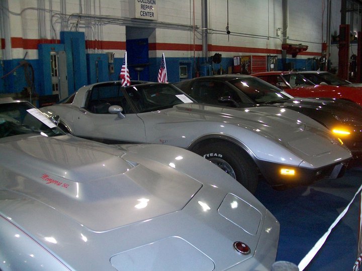 John Baxter's album, Corvette show
