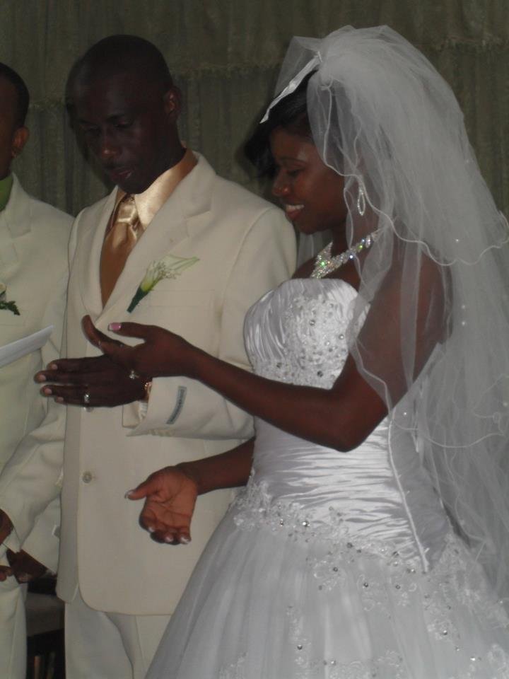 Sandra Townsend's album, sandra&kim wedding