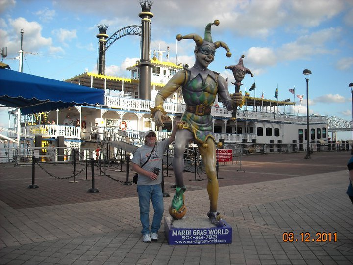 Ronald Allen's album, Mardi Gras