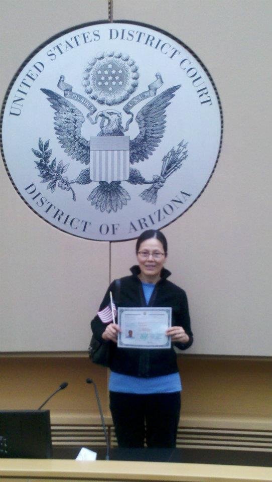 Norman Shields' album, Mi-Kyong's Citizenship Ceremony