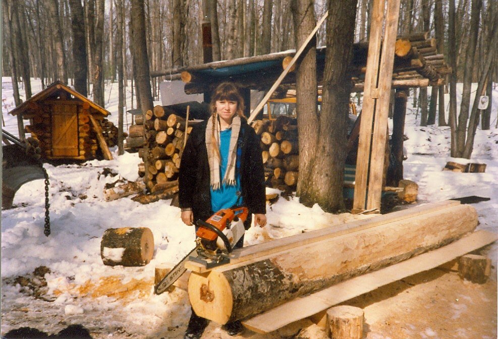 Wendy Kerry's album, Building Kerry cabin
