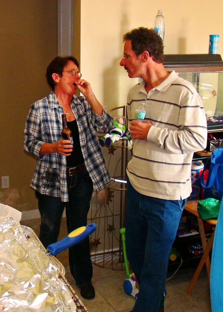 Ron Senger's album, Rich's retirement party