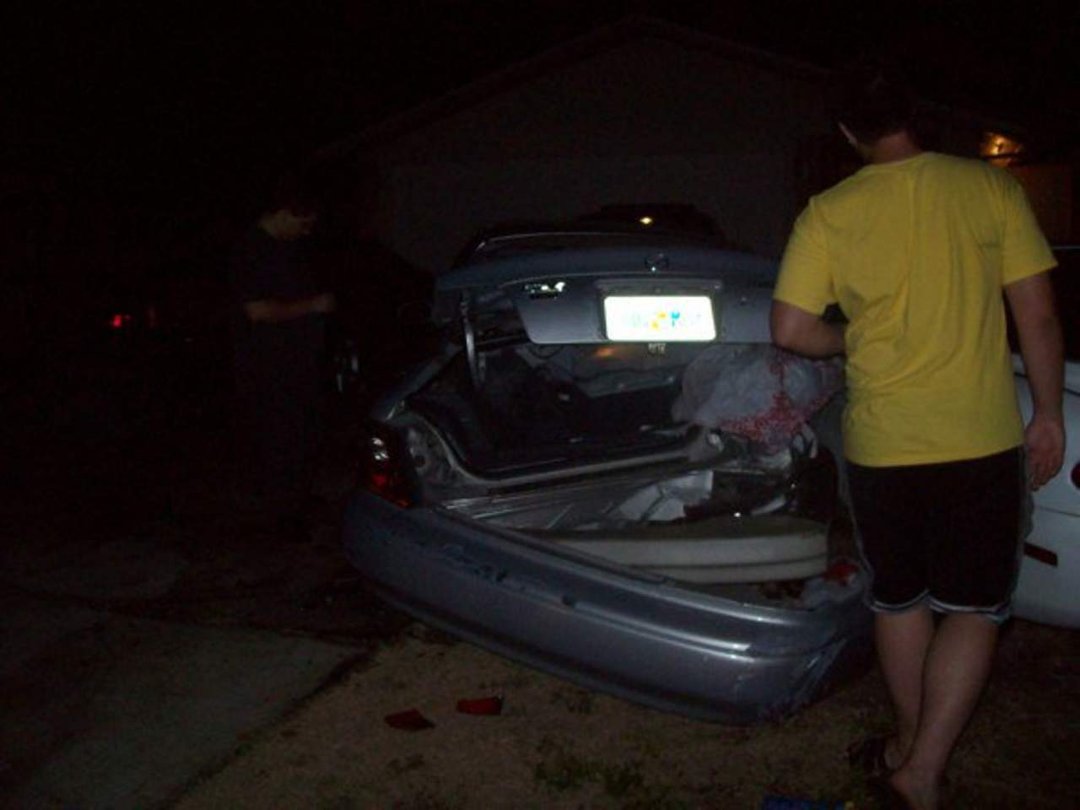 Sandra Queipo's album, car crash