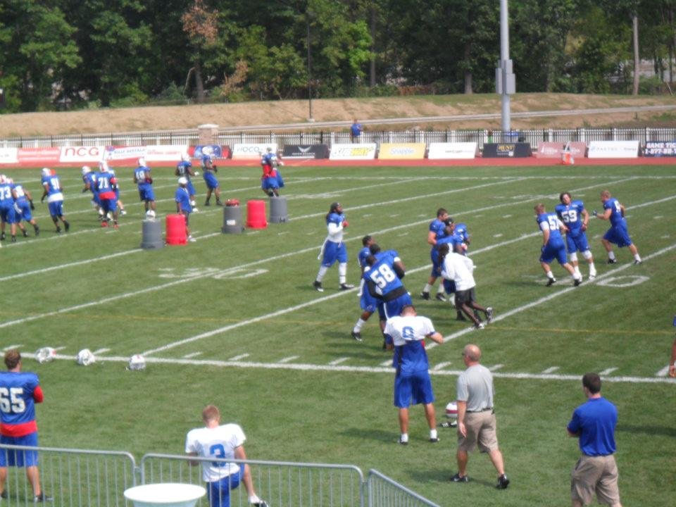 ken charron's album, bills training camp