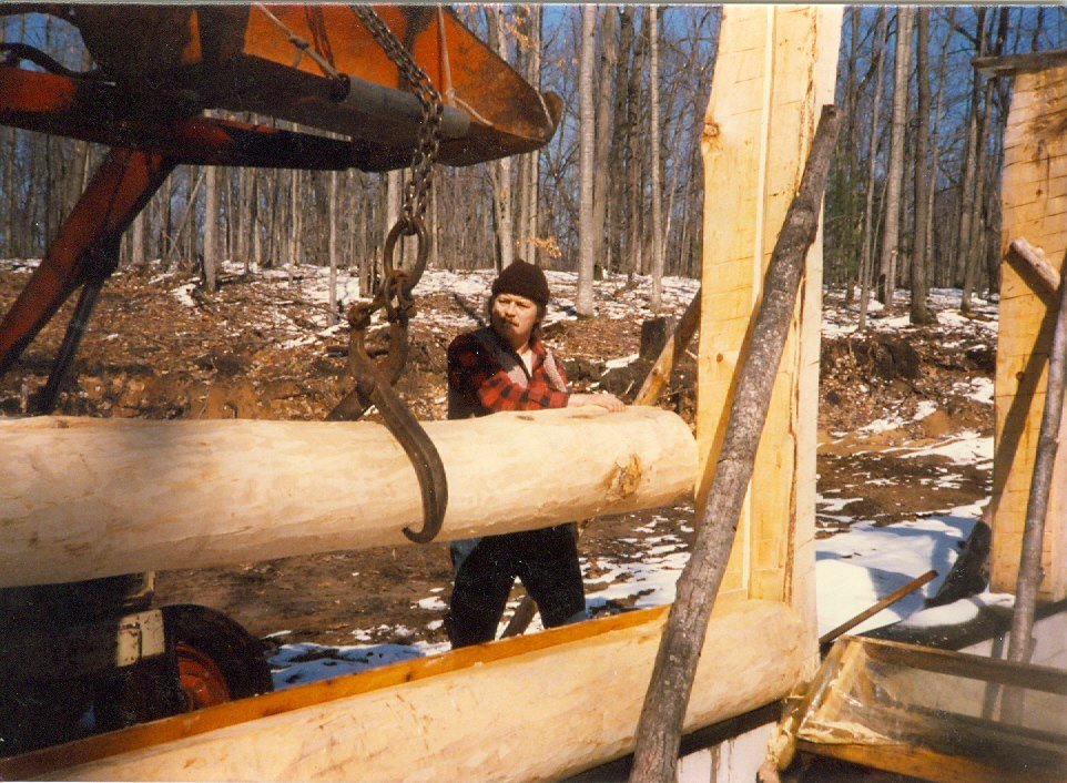 Wendy Kerry's album, Building Kerry cabin